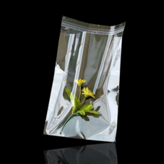 15X20cm 100장 접착식 비닐 봉투 투명 개별포장 택배 pp 비닐 봉투 반품용 폴리비닐 배송용 사무용 기본형 포장재 재포장, 투명 기본형