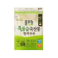 풀무원 특등급 국산콩 한끼 두부, 1개, 330g