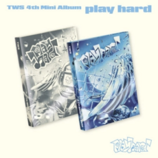 [포켓더스타]투어스 TWS 4집 미니 앨범 play hard 플레이 하드 일반반(특전 도무송 증정), hard mode(그레이)