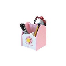 천하 꽃칸막이연필꽂이 pink 3칸 504 plu+86891gH