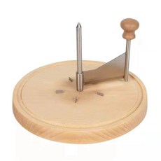 치즈 커터기 스테인리스 와이어 두부 컷팅기 강판 채칼, 1개, 수동 회전 치즈 슬라이서 T