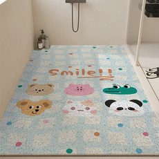 혜신 욕실미끄럼방지 논슬립 코일매트 자연건조 매트, 1개, C003