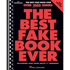 (영문도서) Best Fake Book Ever: C Edition Paperback, Hal Leonard Publishing Corp..., English, 9781540059659