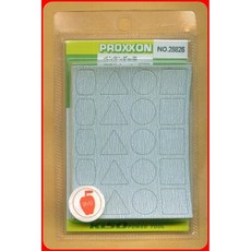 PROXXON NO.28826 筆型砂光機用砂光片 #400 (3片裝), 1個