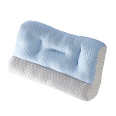 서온리 충전 솜 1000g 편안한 메모리 폼 높은 베개 경추 목베개 베게 경추베개, 1개