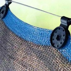 대목 그물 차광막 고정클립 8개 차박