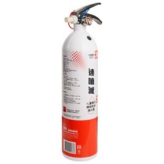 太星電工 速噴滅1L蓄壓式機械泡沫滅火器 QEST10，輕巧易操作，快速滅火, 1個