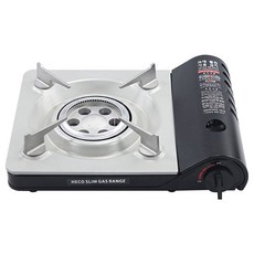 지라프 가스렌지 휴대용 버너 헤코 슬림 GR-1505, 1개