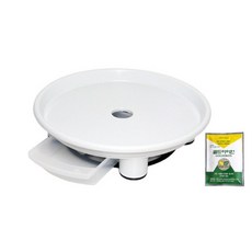 (베델)영양제증정 화분물받이 1호에서~특대7호까지.흰색.검정, 흰색