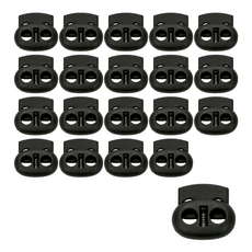 끈조절 스트링 스토퍼 돼지코 코드락, 20개, FB01