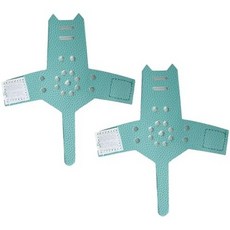 신니케시 캠핑 장비 5개 방수 LED 텐트 줄 휴대용 낚시 경고 램프 야외 걸이등, 2 green straps