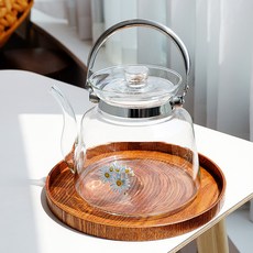 이든 내열유리 티포트 3000ml 직화 차주전자, 이든 티포트 3000ml