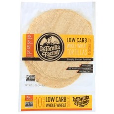 La Tortilla Factory Low Carb 통밀 저탄수화물 토르티야 10개입