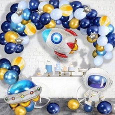 신비로운 우주선 로켓 모양 파티 행사, 1개