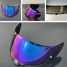 C70 쉴드 호환 HJC C70 C70N FG-17 FG-ST IS-17 HJ20M헬멧 렌즈 선스크린 오토바이 헬멧 쉴드, Rainbow-Day Use Only, 1개