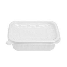 [일용상회]사각 미니죽용기 JH 1310 소 300ml 50세트 반투명, 50개, 1세트