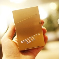 자동오픈 고급 영문 메탈 담배케이스 곽채로, 레드