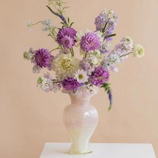 빈티지화병 도자기 저그 화병 인테리어 빈티지오브제, 파스텔