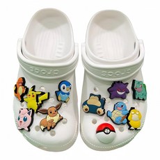 포켓몬스터 파츠 11P 세트 실내화 꾸미기 악세사리 참