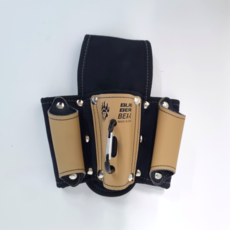 블랙베어 국내제조 BEX-07 6구 가죽 전공 공구집 드라이버 펜치 포켓, 1개