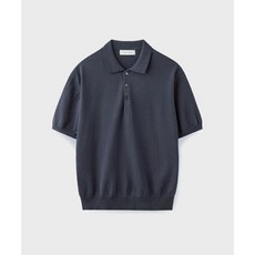 UNION BLUE HARD TWIST COMFORT POLO 니트 DEEP 179104