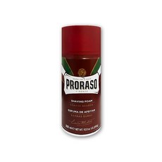 PRORASO 鬍鬚護理刮鬍泡 粗硬鬍鬚專用 300ml, 1個