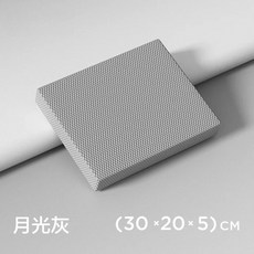 50x40x6cm 요가 밸런스 패드 소프트 TPE 미끄럼 방지 운동 패드 피트니스 팔뚝 플랭크 트레이닝 매트 힙 브, 01 50x40x6cm, 07 그레이