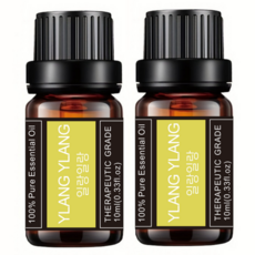 레노포프 천연 에센셜오일 & 블랜딩오일 35종 테라퓨틱등급, 2개, 2.일랑일랑, 10ml