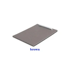 폭스 바겐 Magotan B6 B7 Passat CC 자동차 센터 콘솔 슬라이딩 셔터 컵 홀더 롤러 블라인드 커버 교체 3CD, 04 brown, 04 brown