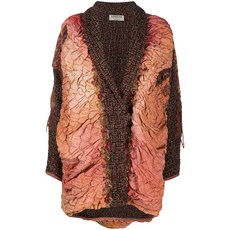 안젤로 빈티지 컬트 중고 1980's 드레이프 패널 우븐 코트