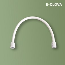 크로바 PVC 전자식비데 전용 50cm호스 비데부속품(크로바수동비데일부모델 사용), 1개