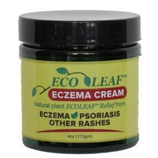 ecoleaf 자연 습진 amp 건선 크림 | 유기농 식물 추출물로 미국산 amp 오일 | 가려움증 타는 듯한 자극의 증상 완화 amp 발진 | 보습 앰프 건조한 피부를 복구, 1개