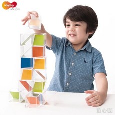 Weplay 藏寶積木 透明積木 變化與對稱 建構，激發幾何空間概念，培養手眼協調，安全無毒材質, 1個