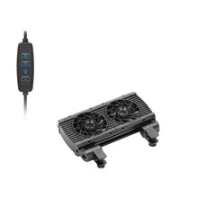 수족관 칠러 어항 냉각기 조절 가능 정숙한 선풍기 냉각 금속 선풍기, unserviceable, useless, a, 1개