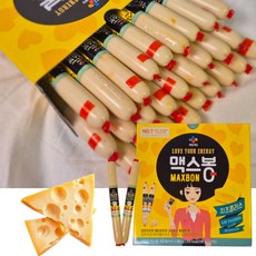 코스트코 맥스봉 치즈 플러스 소시지 대용량 치즈소세지 아이들간식 + 초코크리스피 증정, 27개, 4g