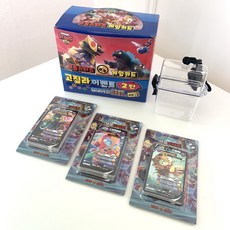 브롤스타즈 시즌랜덤 카드팩 3팩 카드보관 케이스 포함, 1개