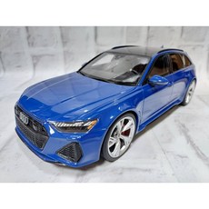 GT SPIRIT Audi RS6 Avant C8 2020 寶藍色 模型, 1個