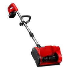 무선 제설기 강력 전동식 제설도구 리튬 전원 전기 제설기 수동 마당 및 거리용 가정용 제설 도구, 1)bare metal