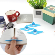 책 읽기 독서 책 손가락 고정 홀더 2P