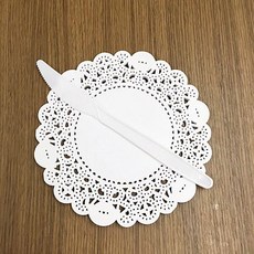 케익칼/백색(16.9cm) 20개 // 생일용품 파티용품 케익용품, 1개