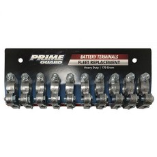 Sherco-Auto 10개 팩 - 자동차 헤비 듀티 함대 화물 라이너 - 탑 포스트 배터리 터미널 커넥터 - 다용도 터미널 케이블 엔드 와이어 클램프 - 1-3/0에 적합 -