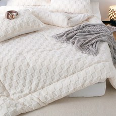 까사앤슬립 코지큐브 극세사 차렵이불 겨울침구세트