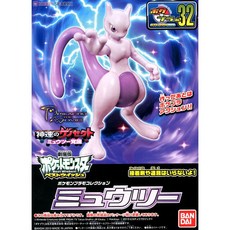 반다이 포켓몬32J 뮤츠 프라모델 BD182653, 1개