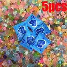 쿠쿠스토어 야광 미니 레진 동물 & 버섯 블라인드 백 요정 장식 생일 서프라이즈 (5-0개), 02 5pcs