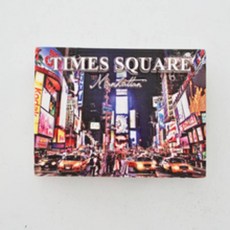 냉장고 자석 기념품 명소 스타일 스티커 미국식 타임 뉴욕 장식, 21 Times Square