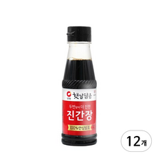 햇살담은 두번 달여 더 진한 진간장, 200ml, 12개