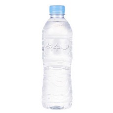 맑은 지하암반 생수 석수 0.5리터 X 40병 하이트진로 친환경 무라벨 생수, 500ml, 40개