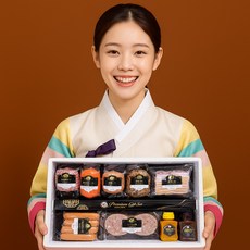 햇살푸드 프리미엄 추석 설 수제햄 선물세트 단체선물, [8]정성가득 수제햄 1호, 1세트