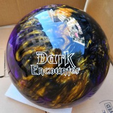 플라이 볼링 용품 직선타법 초보 비행접시 수출 자흑금색, 8파운드 퍼플