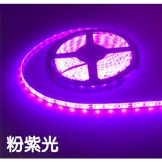 仟尚電商 爆閃燈 5050 LED 燈條 滴膠防水 單色 氣氛燈 行車安全, 1個, ２４Ｖ爆閃５０５０滴膠燈條【粉紫光】,１拖（２條５０公分）
